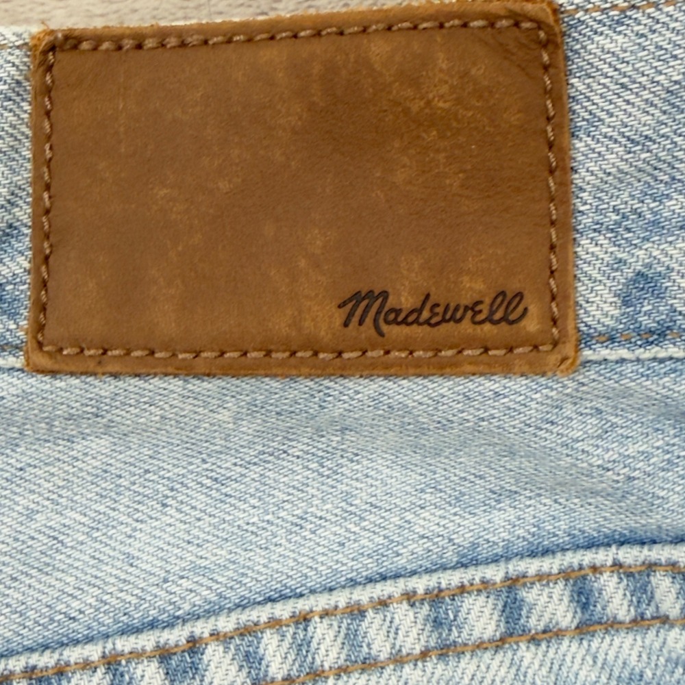 Madewell The Perfect Summer Jean Light Wash High Rise Straight Leg C2819 Size 28 - Picture 11 of 11